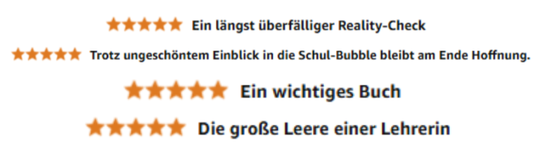 Sehr gute Amazon Rezensionen